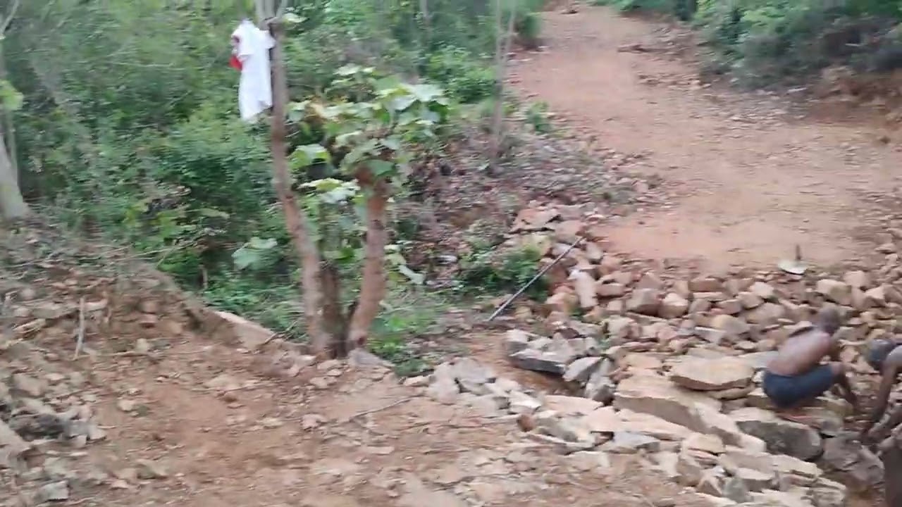 The crossing as it was before the bridge was built.