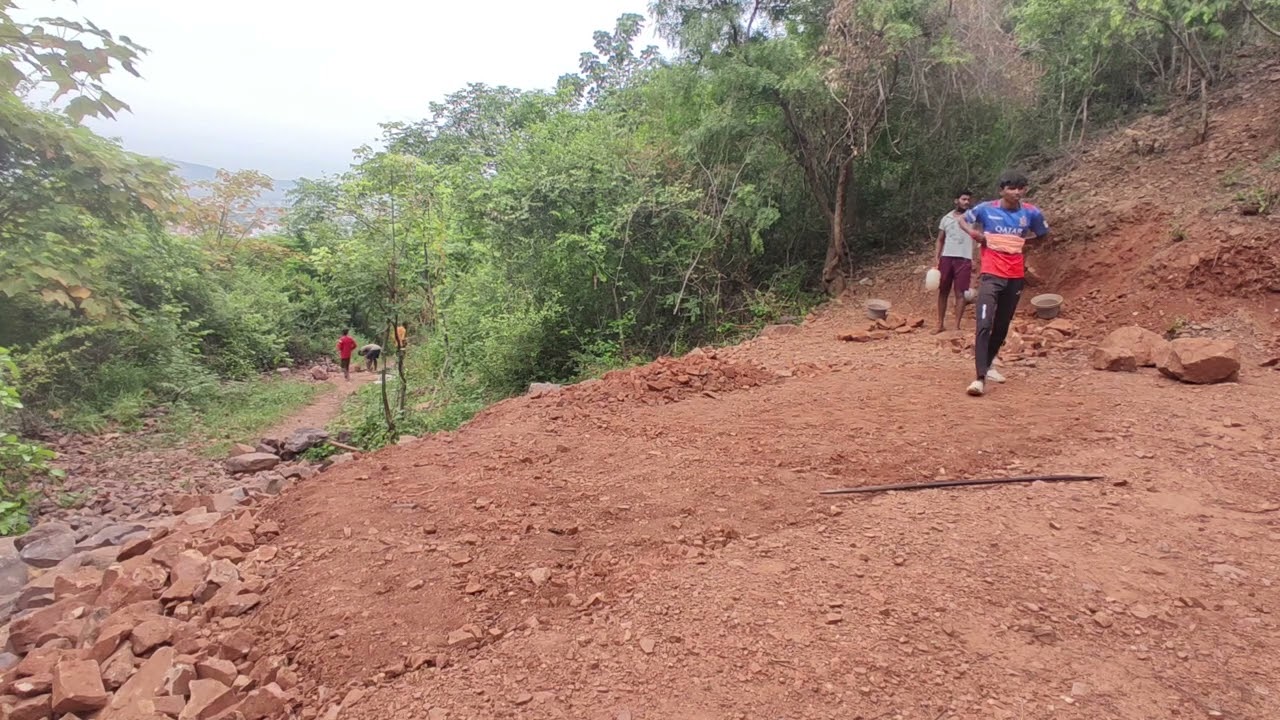 Work in progress at the site.