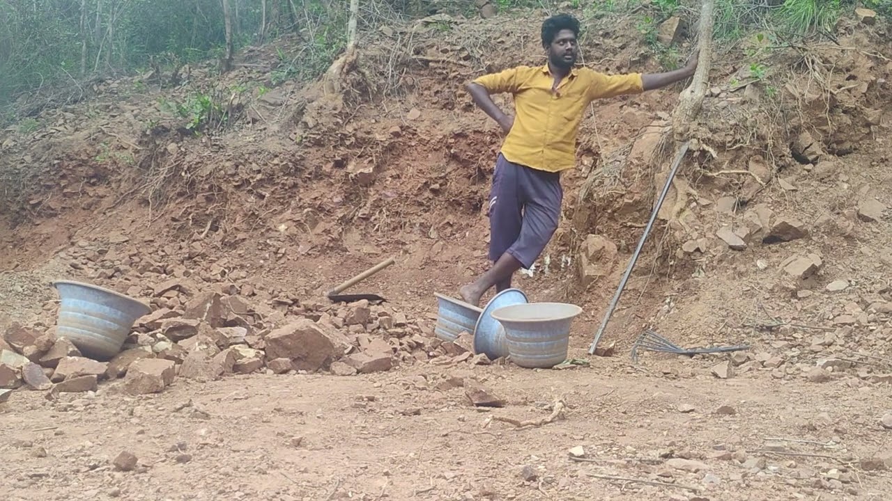 Work in progress at the site.