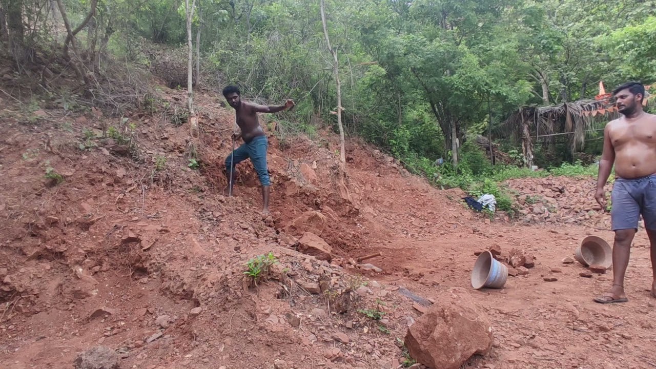 Work in progress at the site.