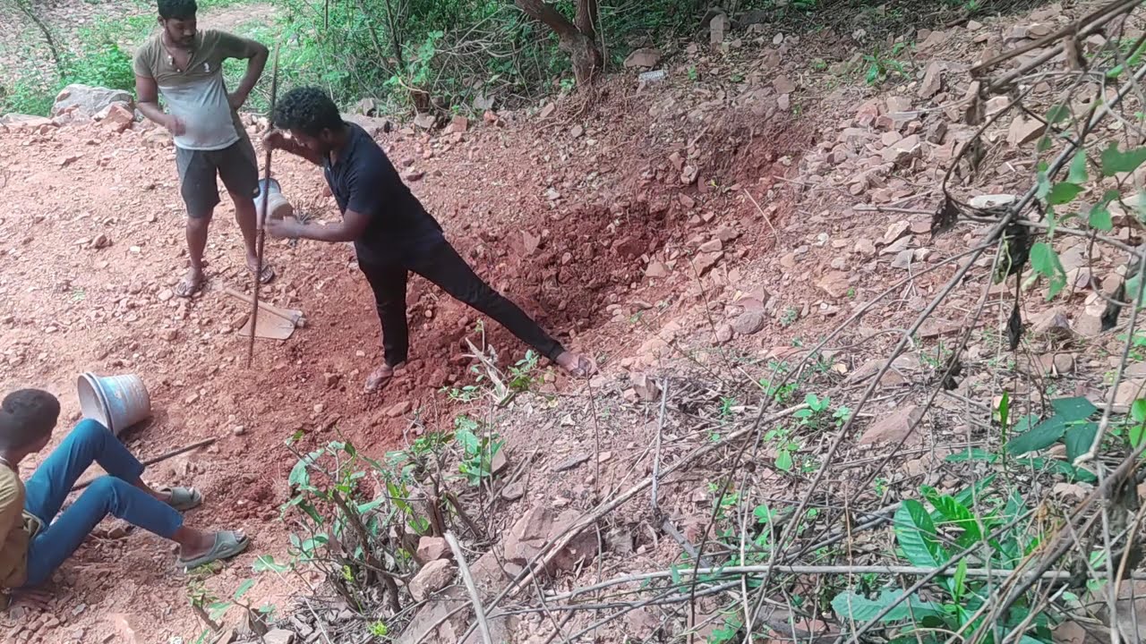 Work in progress at the site.